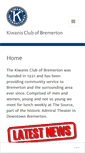 Mobile Screenshot of bremertonkiwanis.org